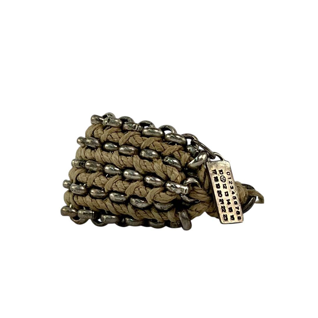 【極希少】マルジェラ　ブレスレット　チェーン　ロープ　バングル　アクセサリー