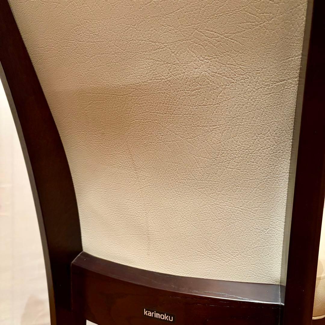 【karimoku】食堂椅子CT7805D531(2011年生産)特注品No.1