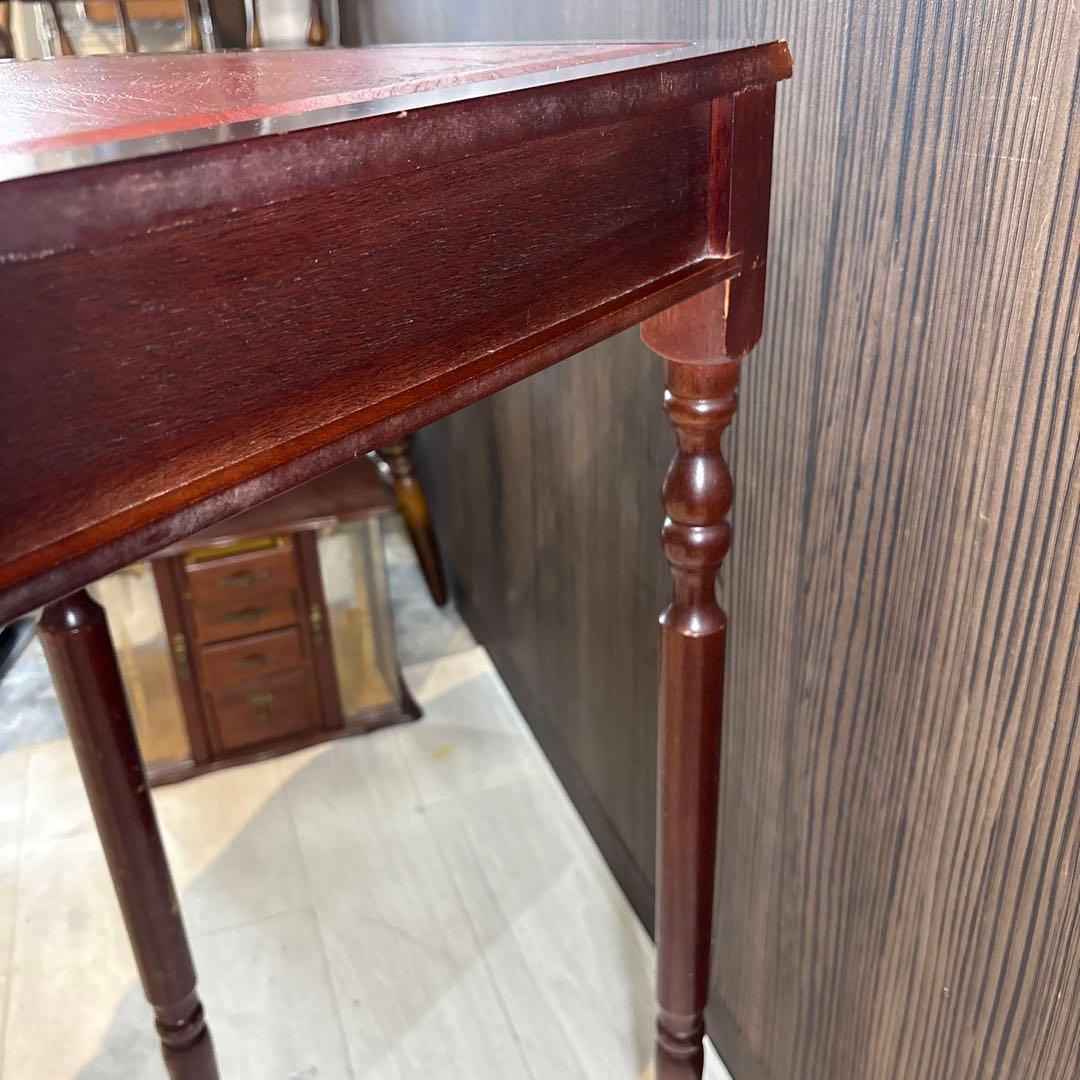 l*h様 希少　イギリス　英国　アンティーク　ハーフムーンテーブル　コンソールテ