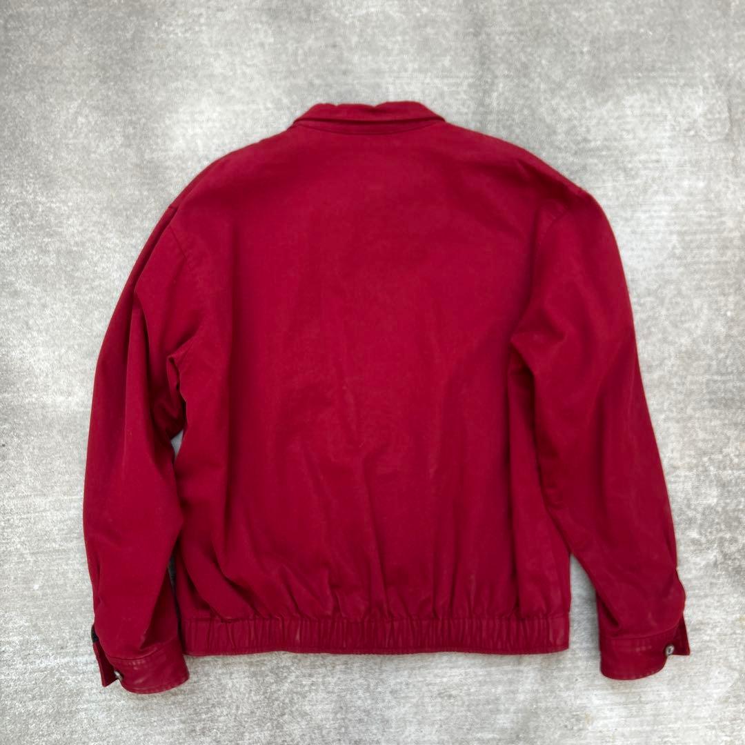 90s POLO RALPH LAUREN スウィングトップ 赤M 短丈