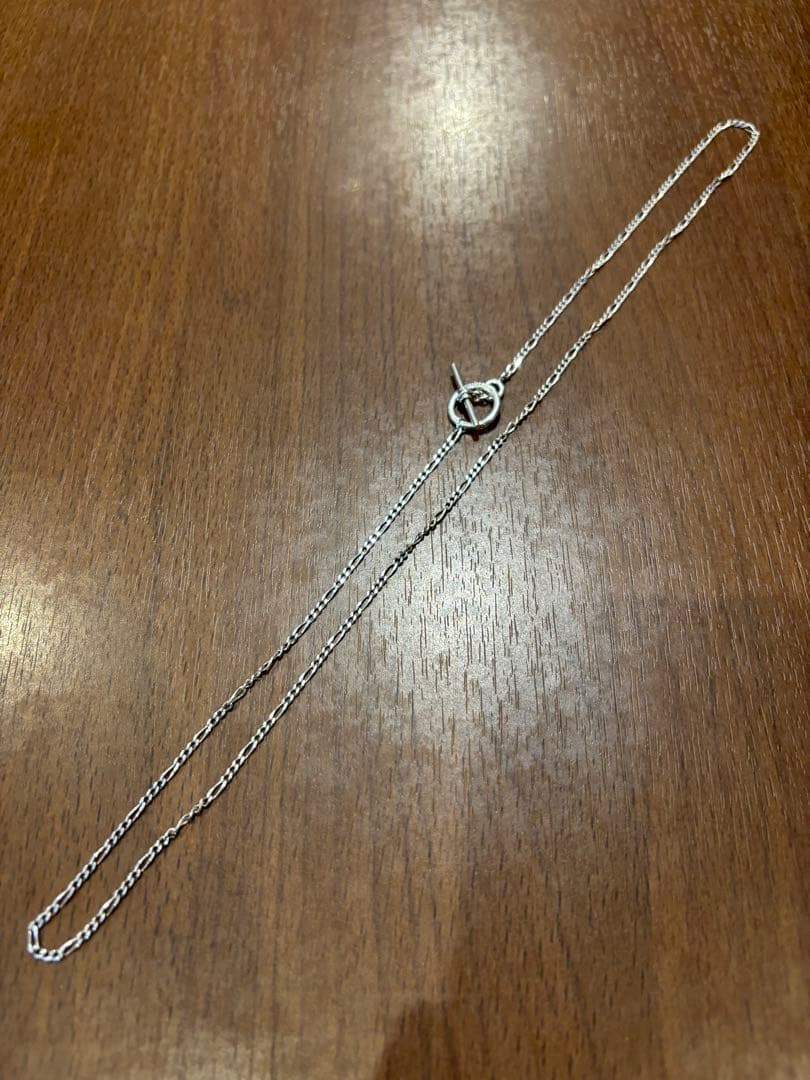 グラッドハンド シルバーフィガロ チェーン ネックレス 60cm