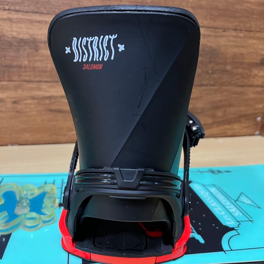 SALOMON サロモン　メンズスノーボード　3点セット　153cm ブーツ無し