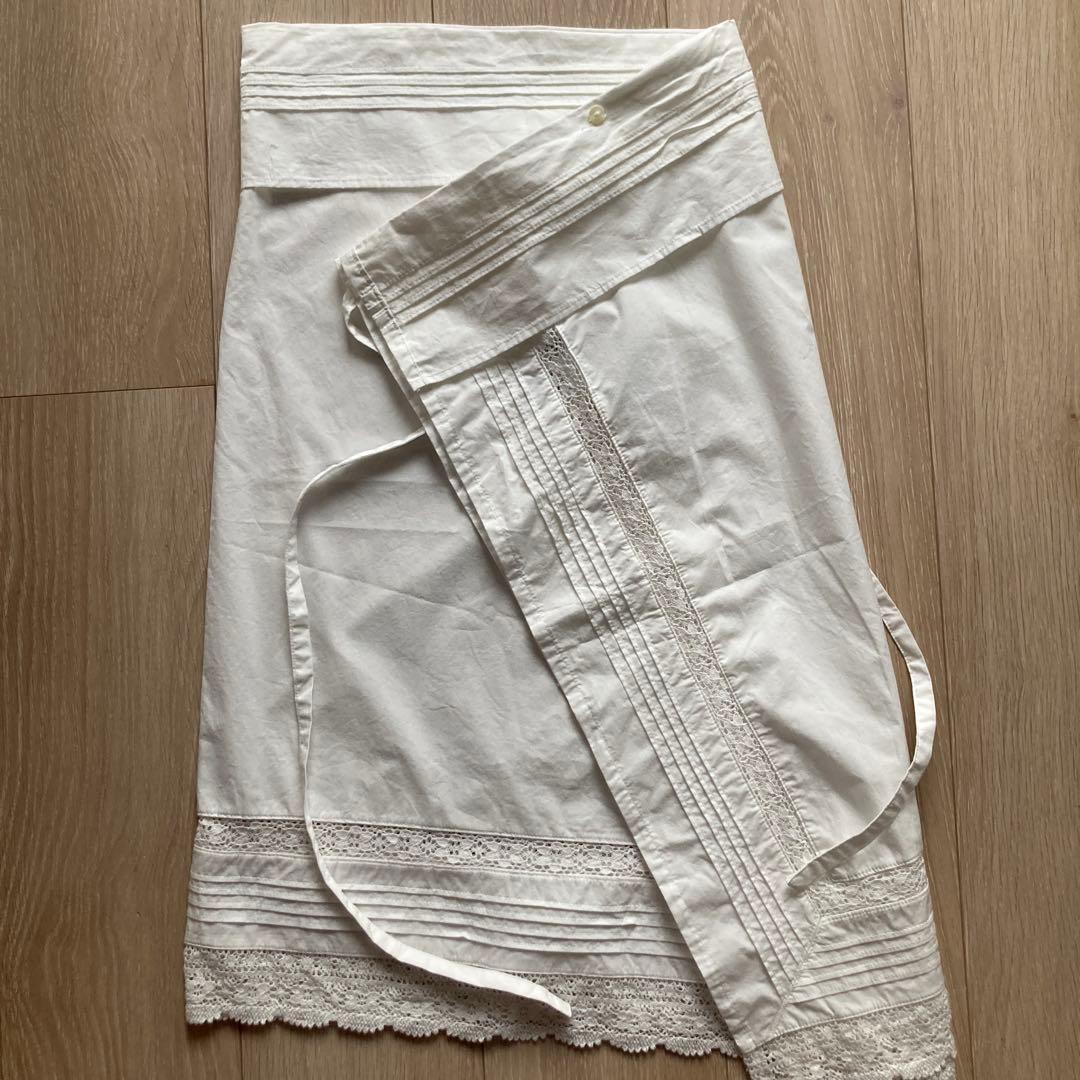 コットンレース ラップスカート　キャミソール 2WAY BEAUTY&YOUTH