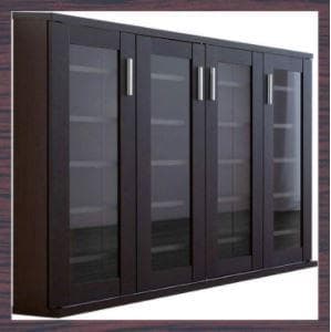 ❤驚愕の大収納力❣シックで落ち着いた高級感溢れるレトロデザイン♪❤キャビネット