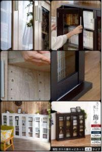 ❤驚愕の大収納力❣シックで落ち着いた高級感溢れるレトロデザイン♪❤キャビネット