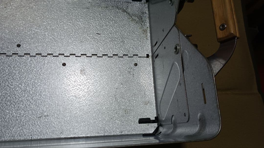 スノーピーク　シェルフコンテナ 25 & 天板 & 脚ブラック塗装カスタム