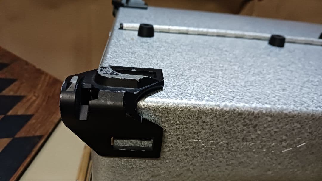 スノーピーク　シェルフコンテナ 25 & 天板 & 脚ブラック塗装カスタム