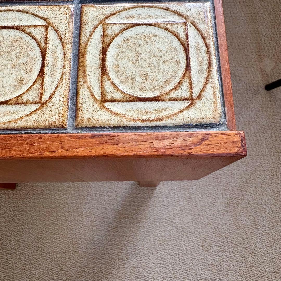 デンマーク　タイルトップ　ヴィンテージ　スモール　チェスト