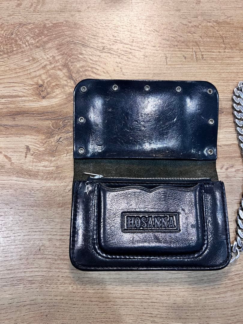 TENDERLOIN HOSANNA スタッズ付きレザー長財布