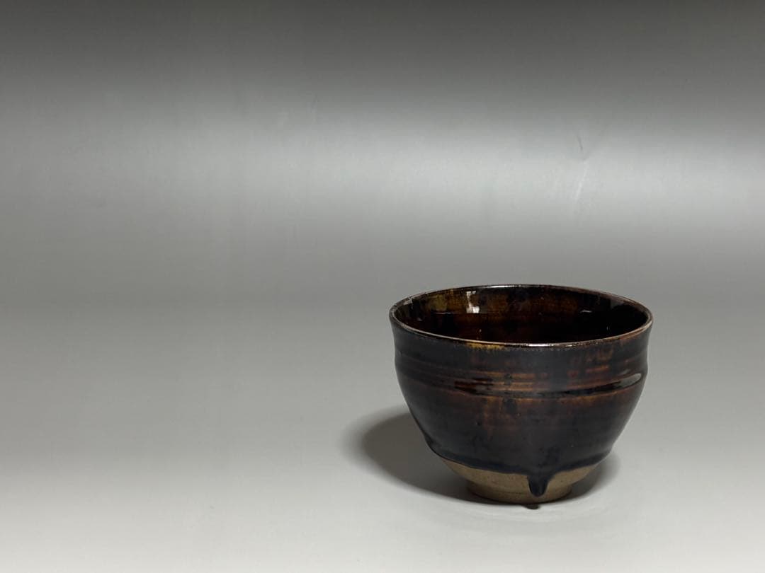 妙心寺形　天目茶碗　14代永楽善五郎（妙全）　共箱