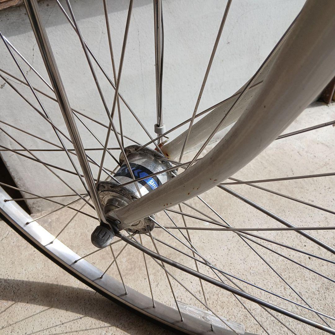 ブリジストン　アルベルト　シャンパンホワイト27インチ　引き取り限定です！