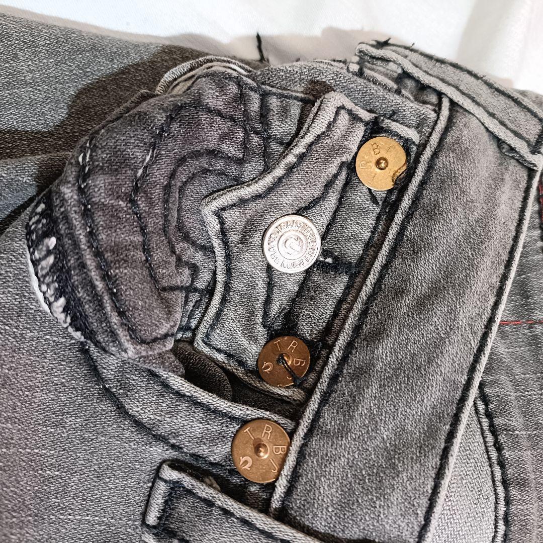 TRUE RELIGION y2k デニム アメリカ製27　ローライズスキニー