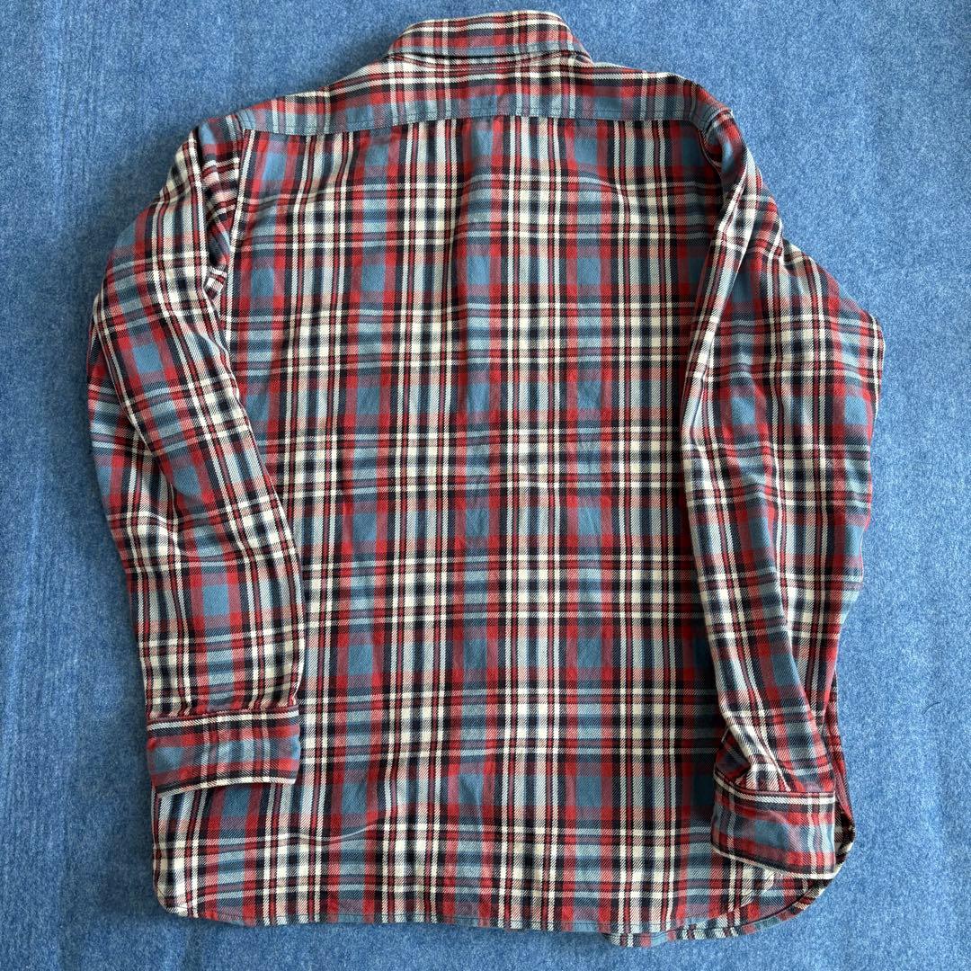 【美品】WAREHOUSE lot3104 ネルシャツ