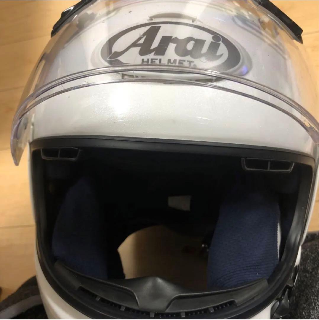 Arai Astro GX ホワイト　フルフェイスヘルメット L
