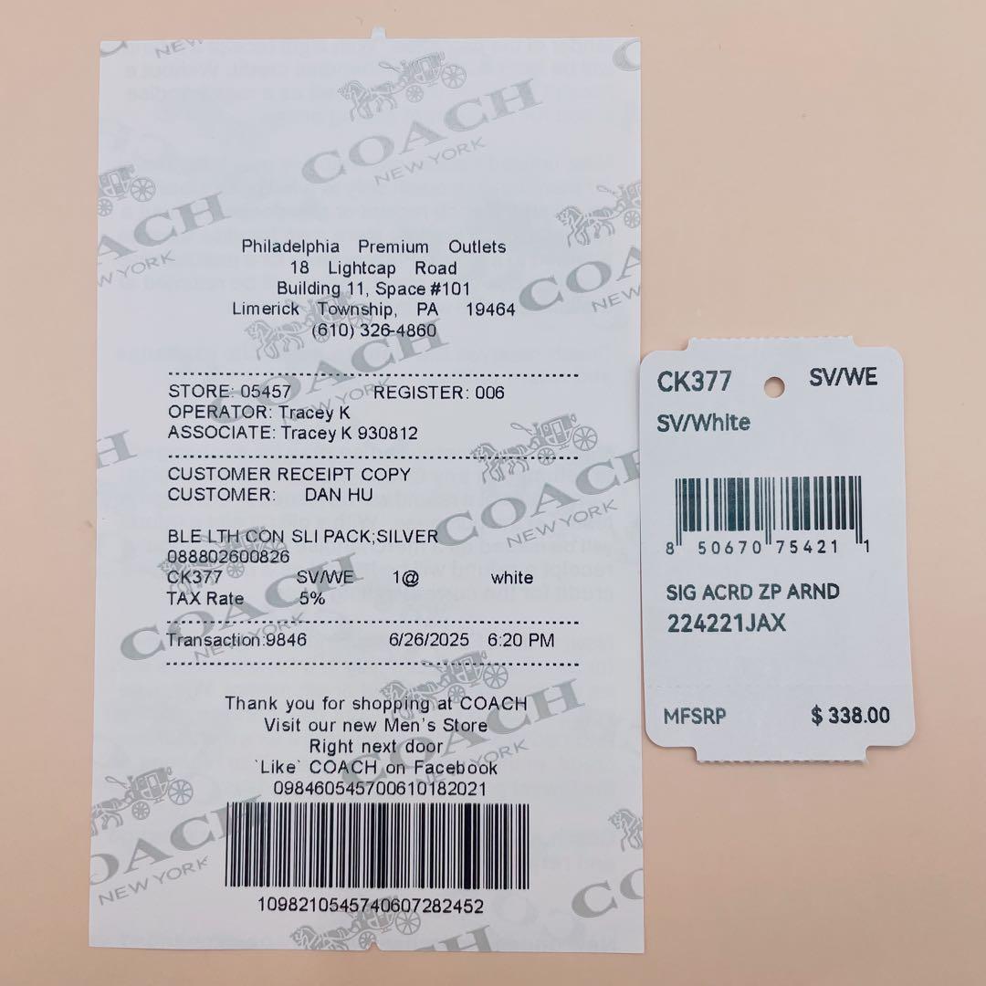 COACH ミニ コート バックパック・レインボー シグネチャー キャンバス