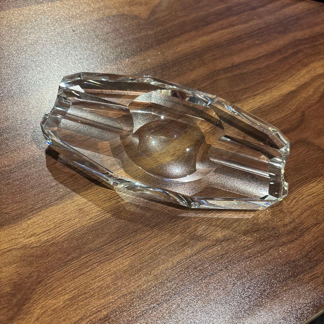 灰皿　葉巻　クリスタル　シガー