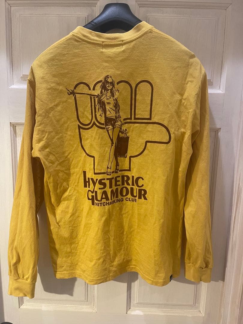 HYSTERIC GLAMOUR HITCHHIKING CLUB 長袖Tシャツ