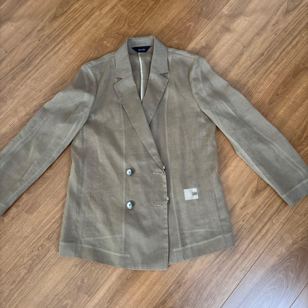 allureville シアーオーガンジャケット