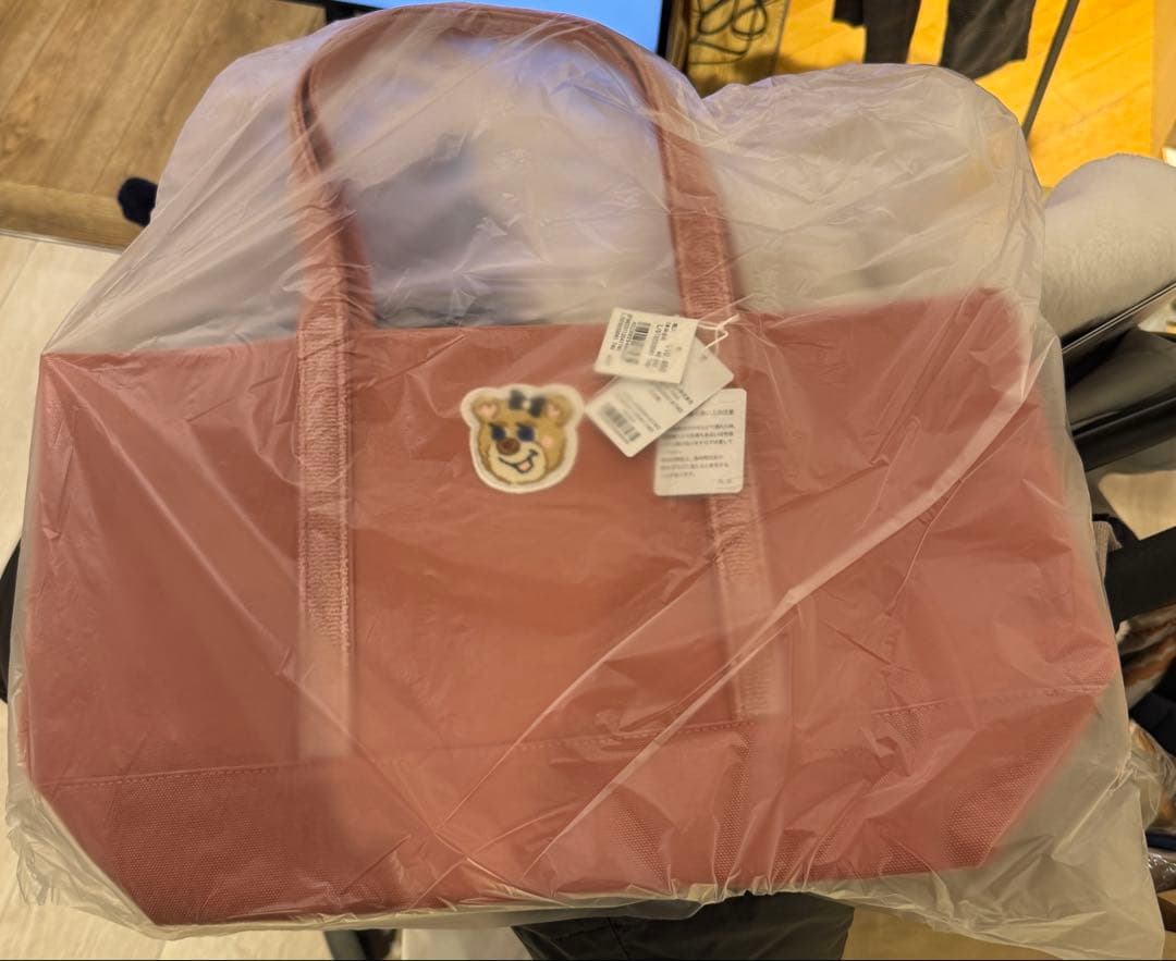 LOVERARY FEILER オールドテディ ワッペントートバッグ　大