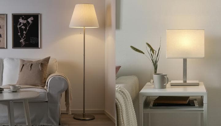 【 IKEA イケア フロアランプ テーブルランプ ２個セット 】＆＆＆