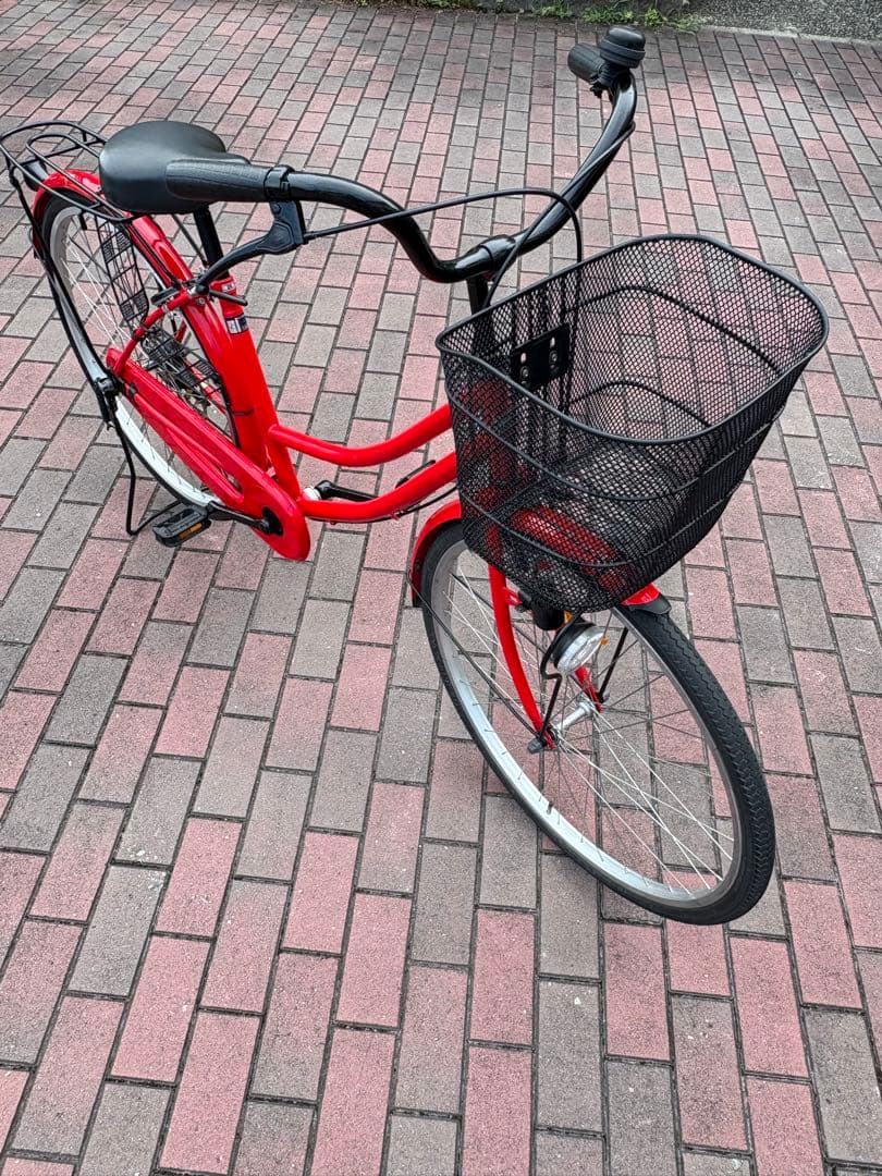 galihさんさ専用 真っ赤なシルプルママチャリ(26㌅)配達でも？可能です。