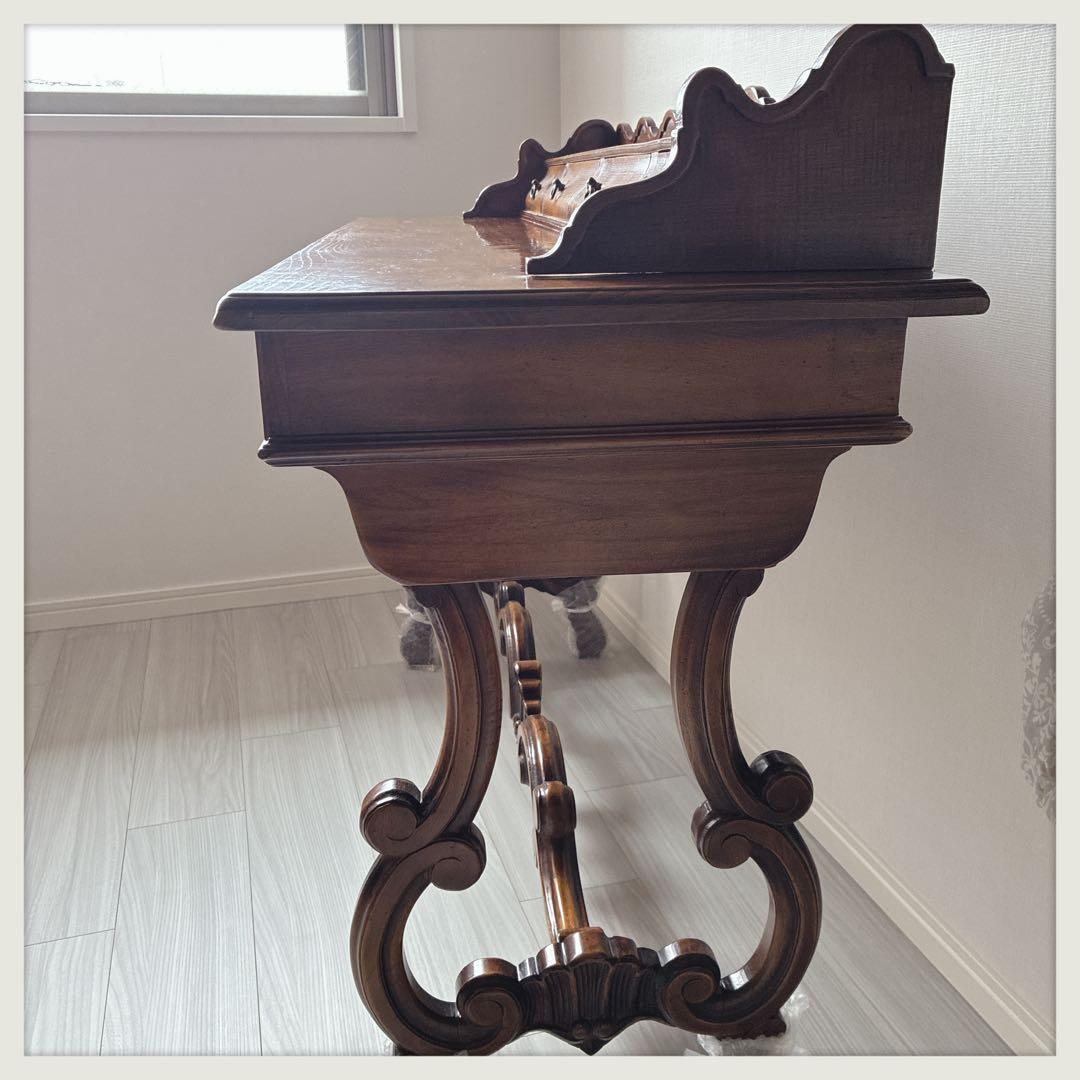 スペインヴィンテージ　バロッサバレンティ　ライティングデスク　背面も綺麗！