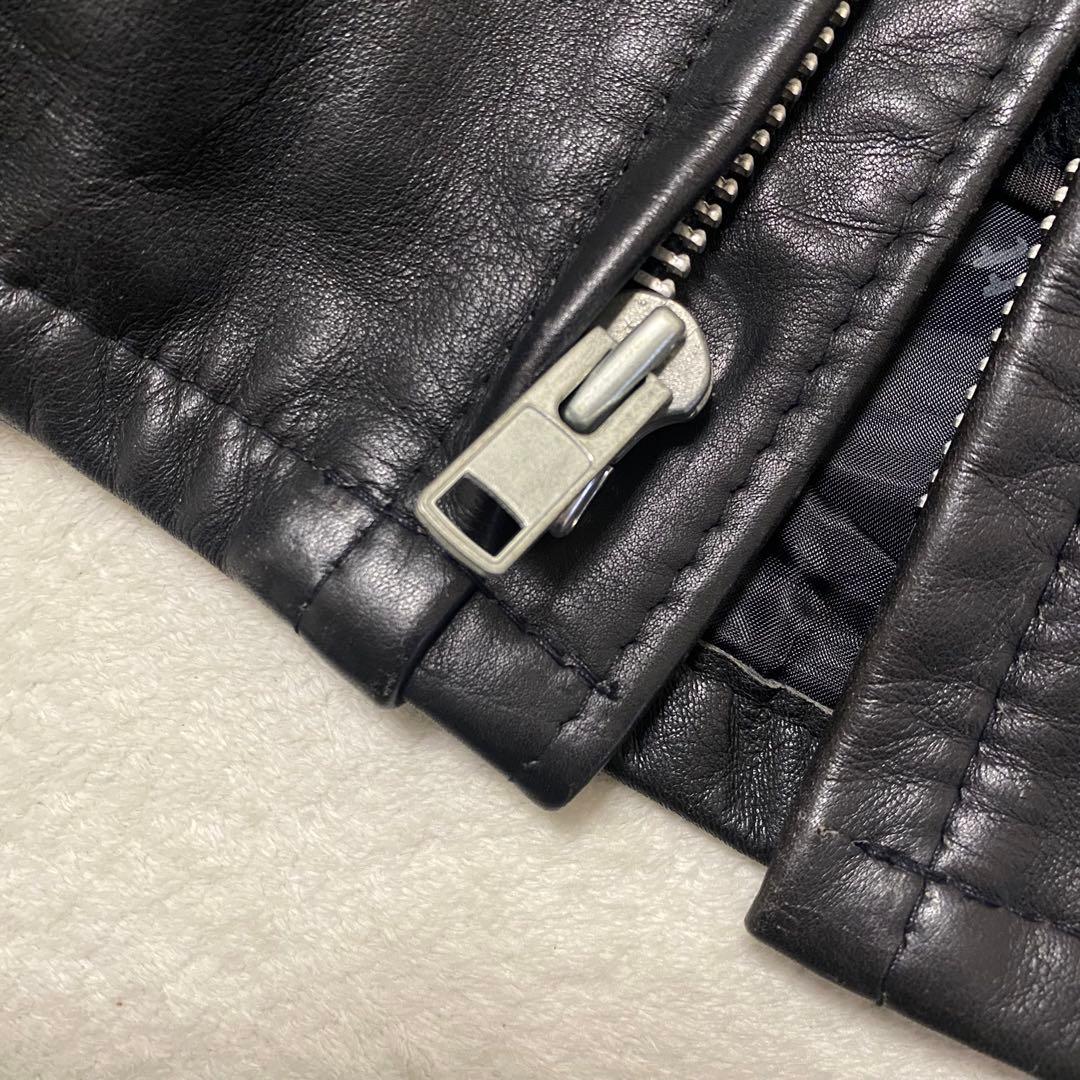 【美品即完売】schott usa製 ライナー付 レザージャケット ブラック