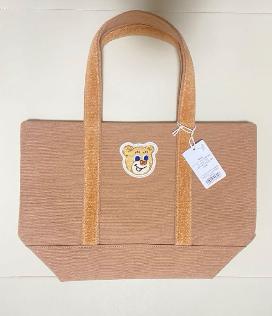 【新品】ラブラリーバイフェイラー オールドテディトートバッグ小 ベージュ