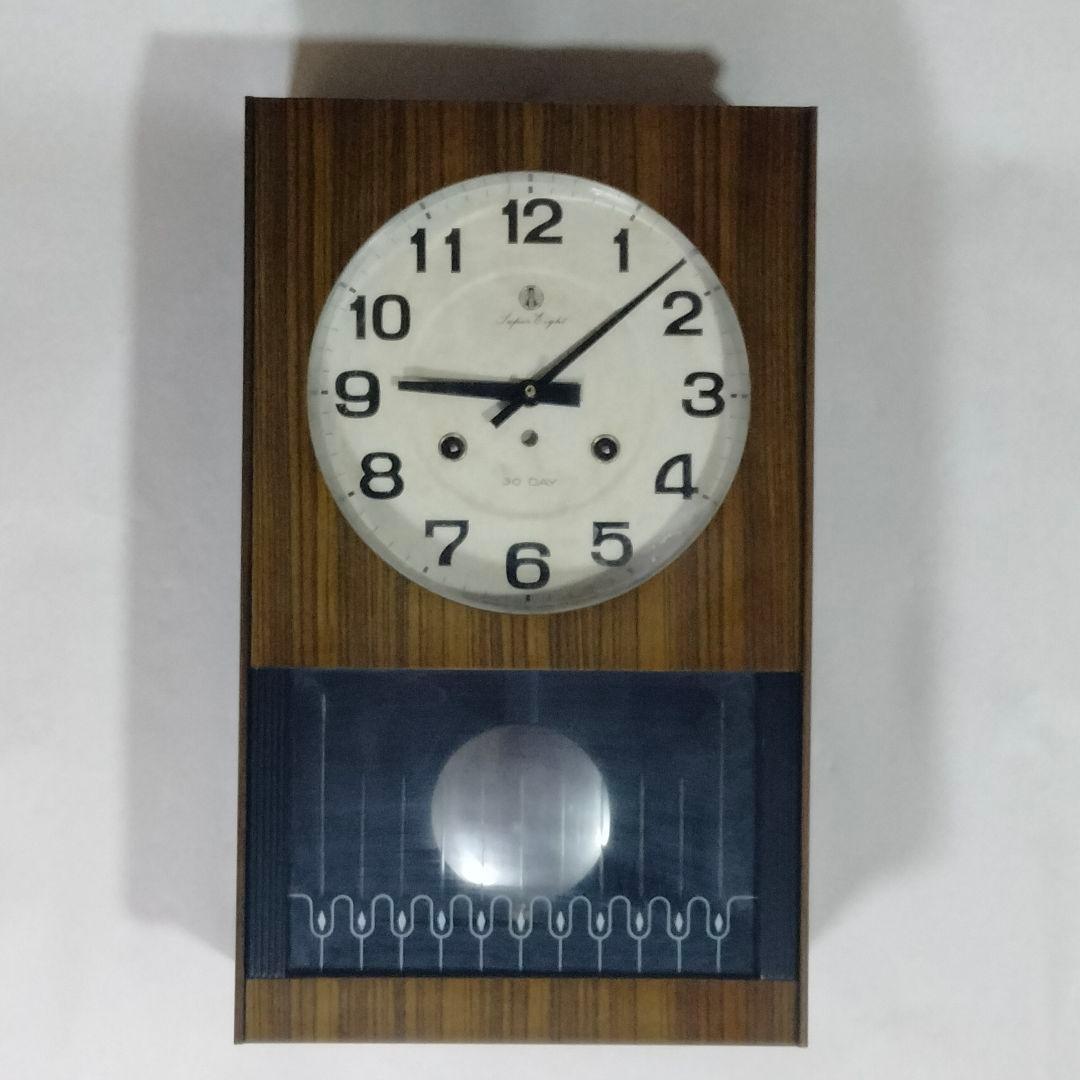 【新品】愛知時計 ボンボン時計 アンティーク 掛け時計 振り子時計 昭和レトロ