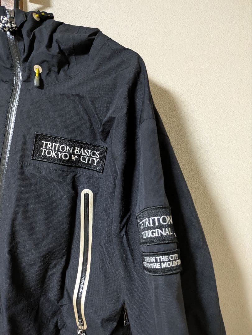 未使用に近い！TRITON GORE-TEXジャケット L ブラック