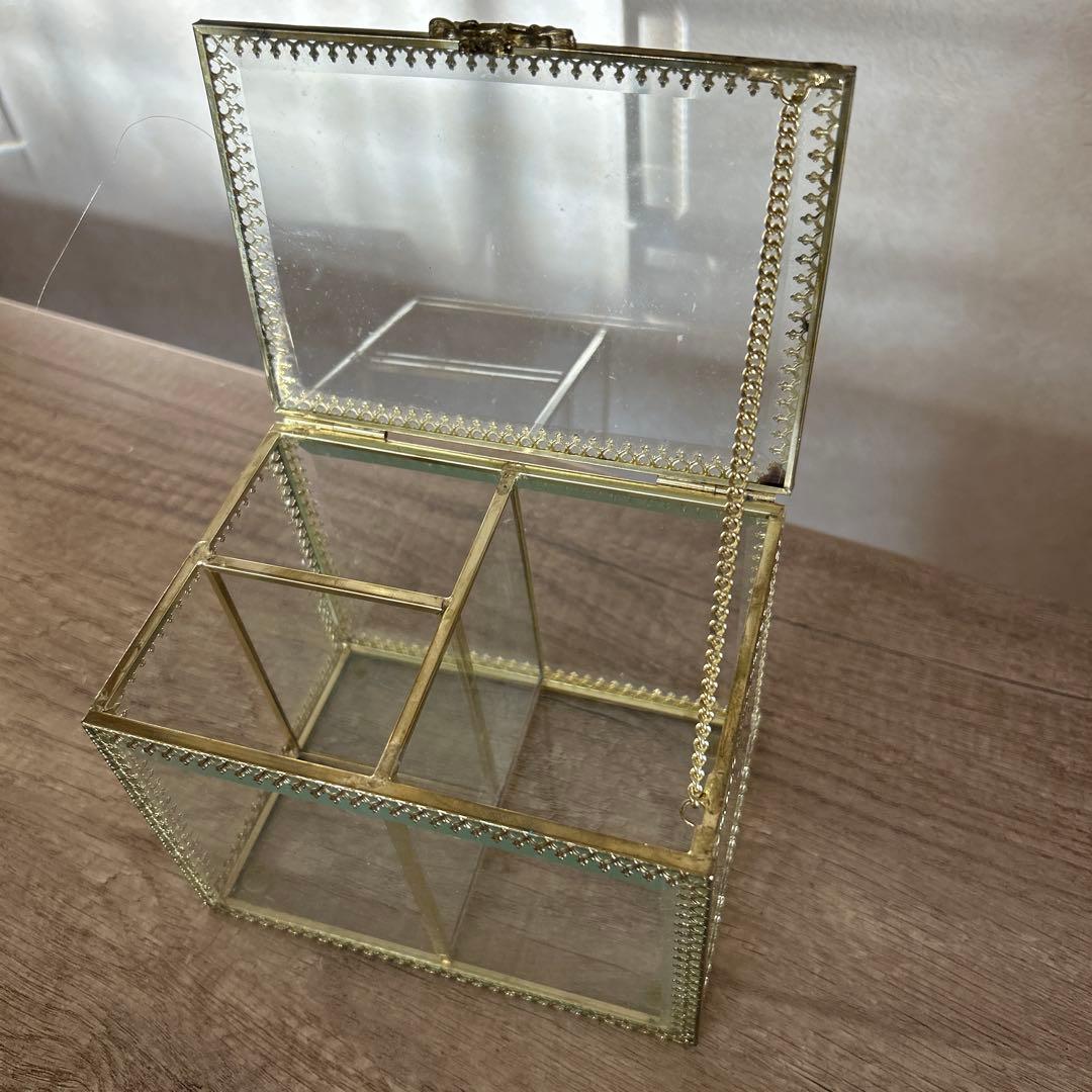 ガラス製コレクションボックスセット