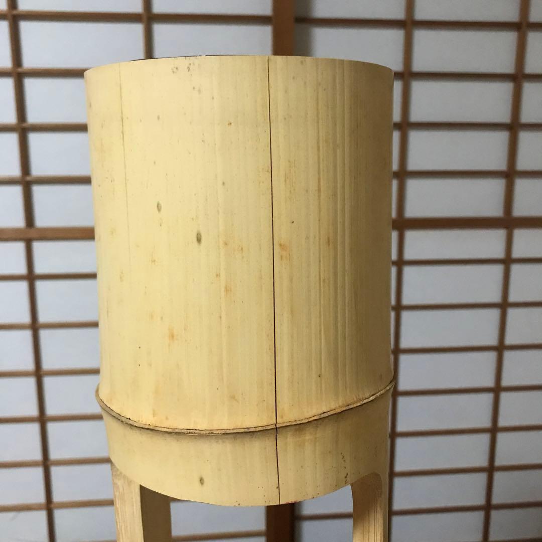 竹　二重切　花入れ　③