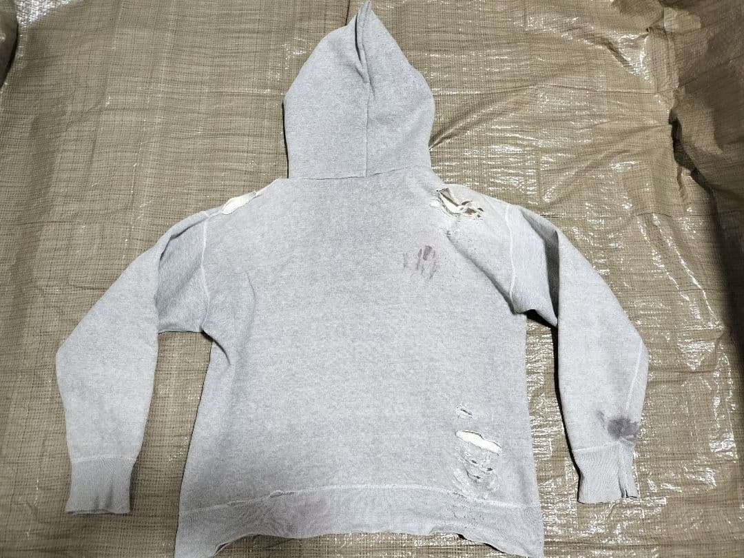 HANES ヴィンテージ ダメージ パーカー 50〜60's