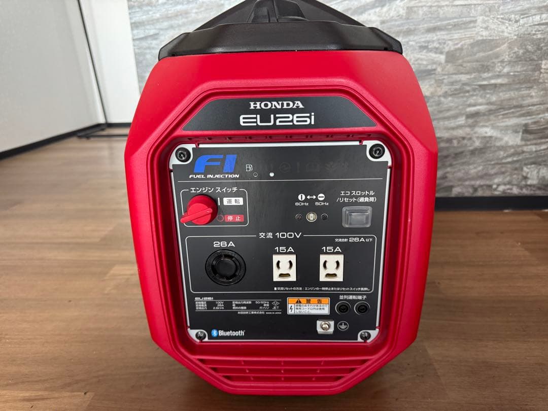 最終値下⭐︎使用時間極少⭐︎Honda EU26iJ ポータブル発電機