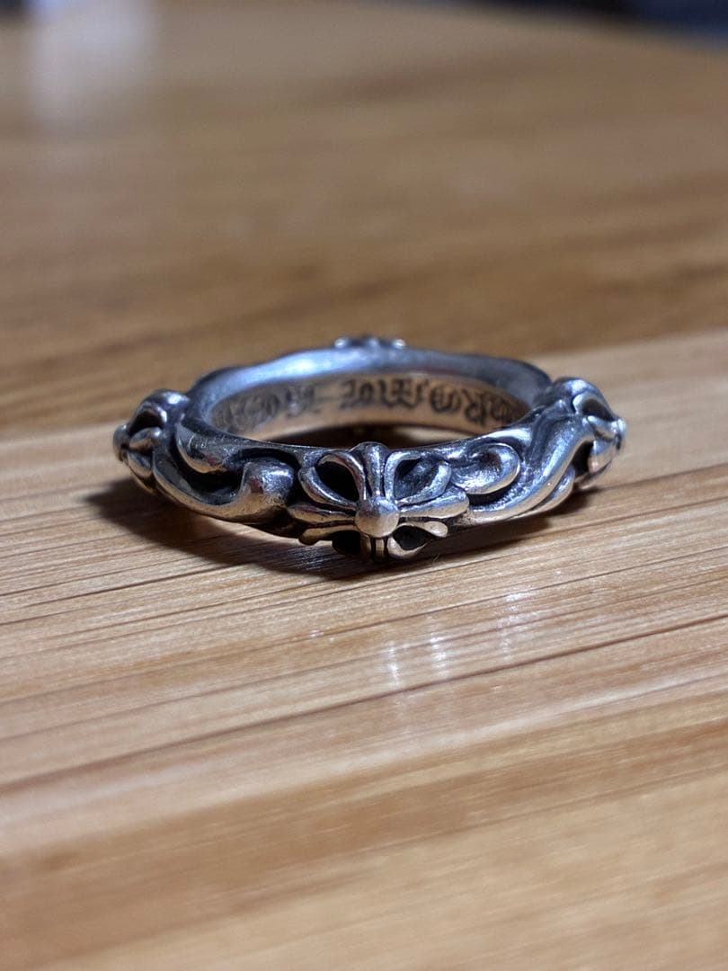 【美品】 CHROME HEARTS クロムハーツ SBTバンド 10号