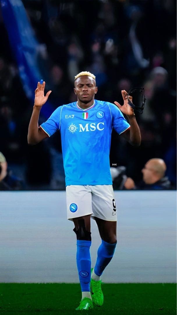 正規品 23/24 SSC NAPOLI ホーム ユニフォーム　オシムヘン