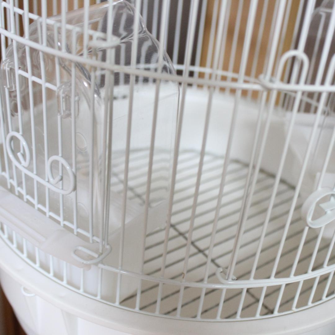 HOEI 半月スタンド大 鳥かご付き