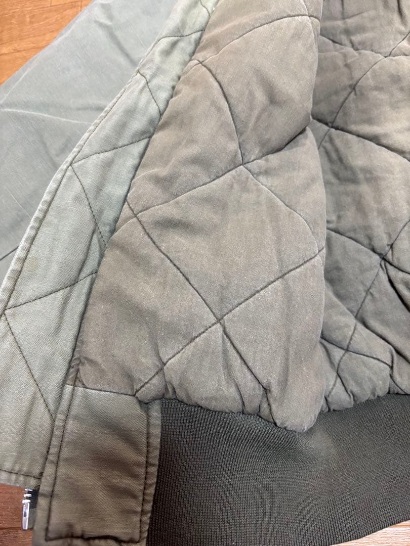 雰囲気抜群 フライトジャケット サイズLA 中綿　vintage