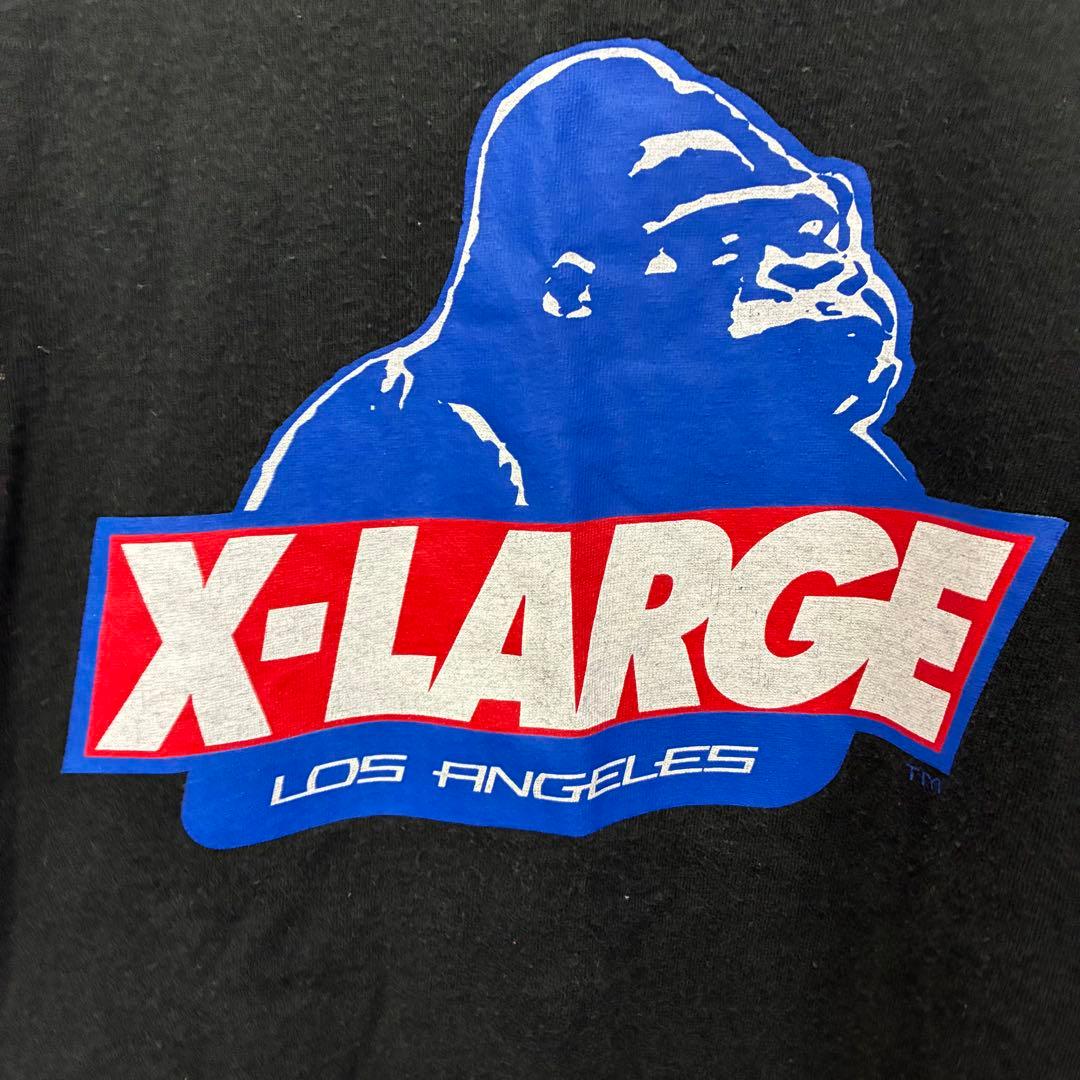 90s 初頭 当時物 X-LARGE エクストララージ Tシャツ XL相当