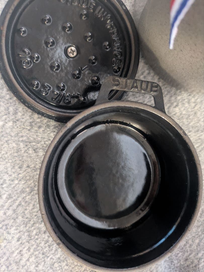 staub 3点 黒耳セット