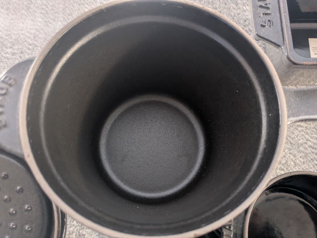 staub 3点 黒耳セット