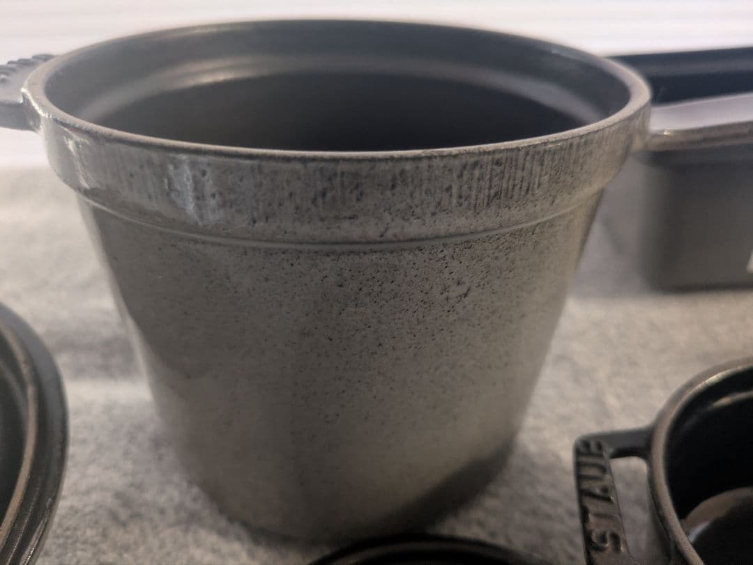 staub 3点 黒耳セット