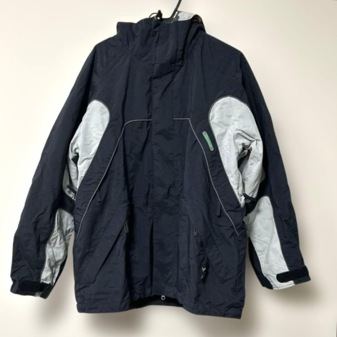 kissmark キスマーク スノボウェア メンズ L 上下セット ネイビー