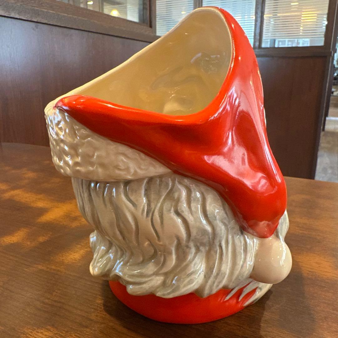 80's ロイヤルドルトン サンタクロース フェイス 陶器 England 美品