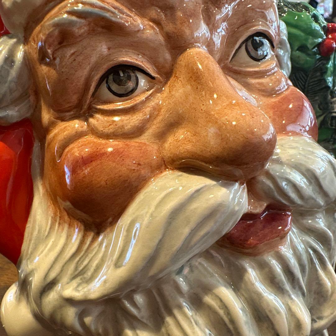 80's ロイヤルドルトン サンタクロース フェイス 陶器 England 美品