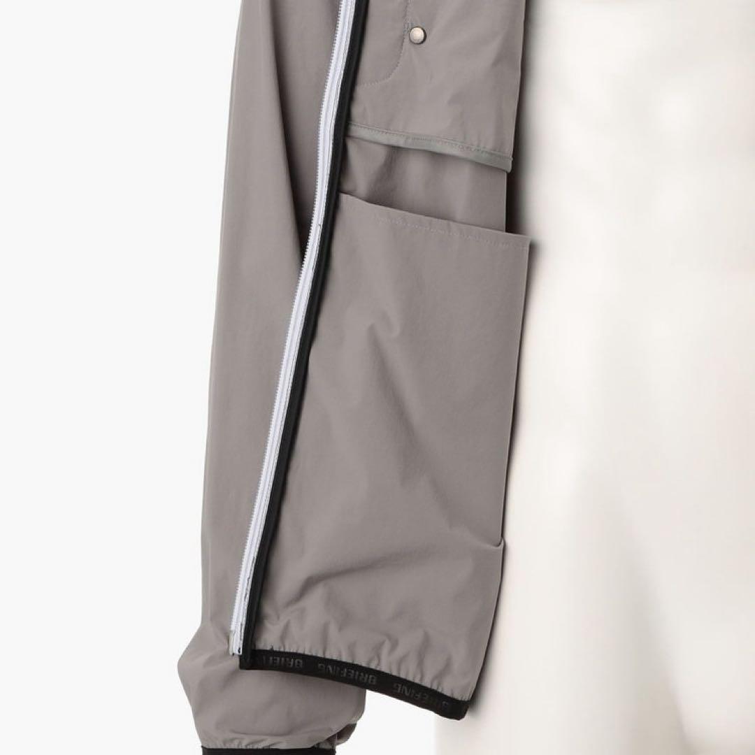 【新品・タグ付き】 今期新作 BRIEFING メンズウィンドブルゾン グレーM