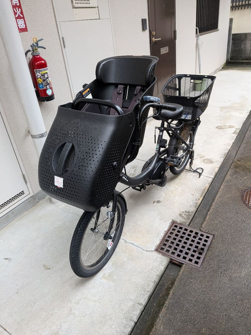 ヤマハ　pas 電動アシスト自転車 チャイルドシート付き