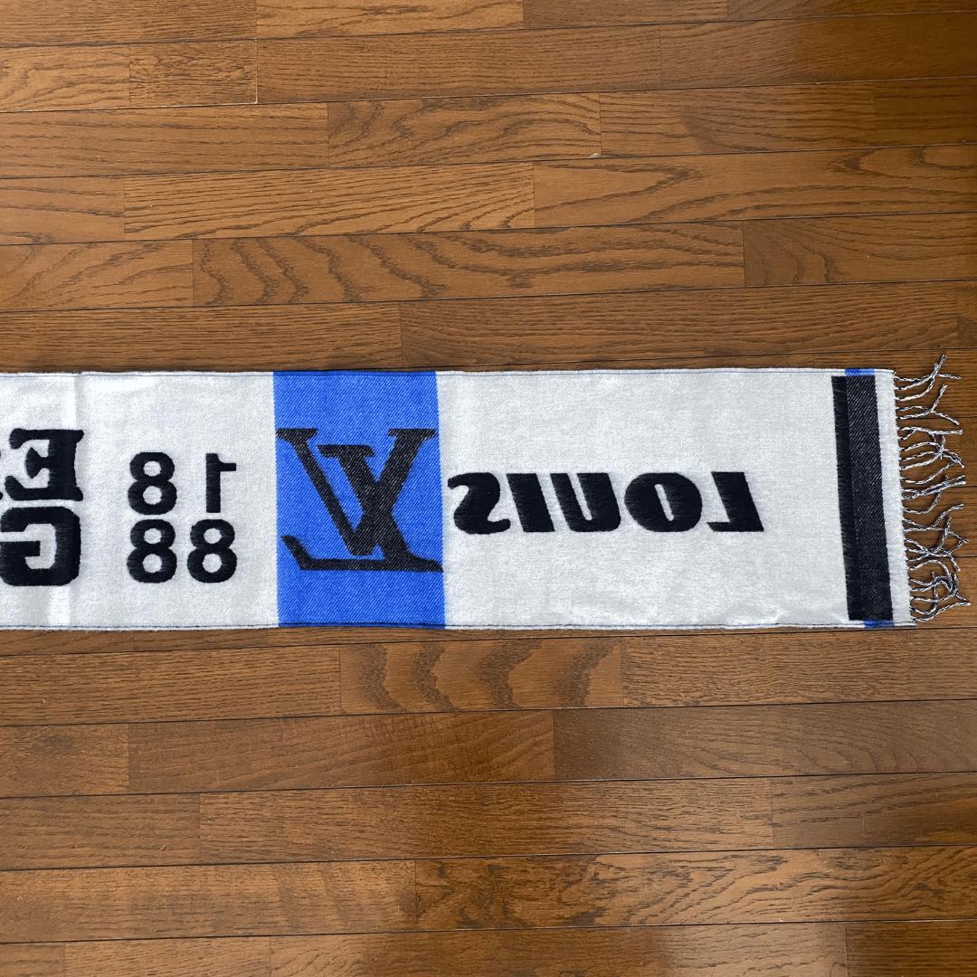 【未使用箱付】LOUIS VITTON ルイ ヴィトン マフラー　ブラック