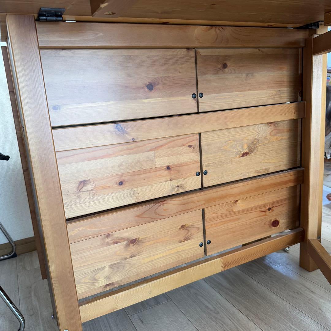 週末値下げIKEA NORDEN バタフライテーブル 折りたたみ　ダイニング