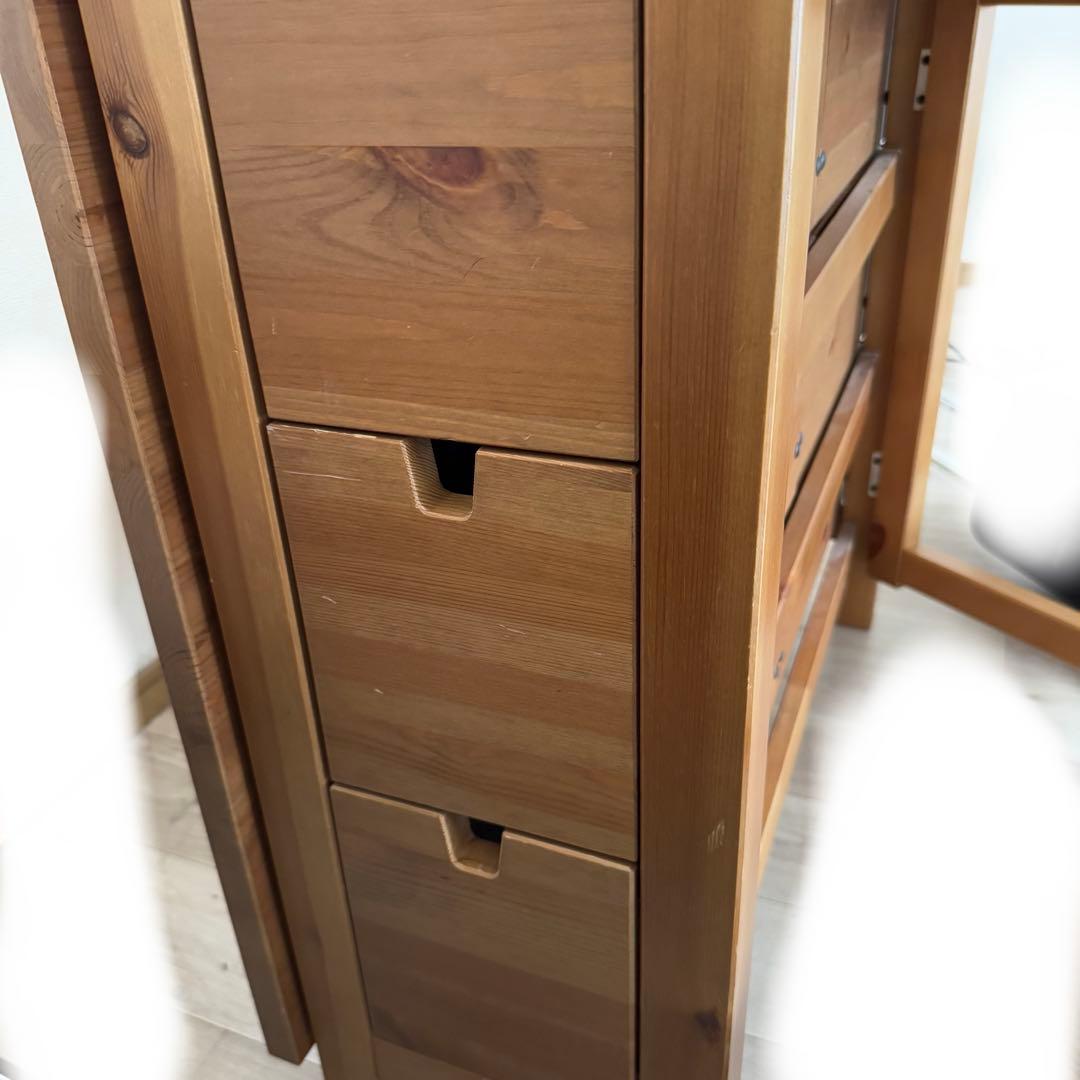 週末値下げIKEA NORDEN バタフライテーブル 折りたたみ　ダイニング